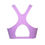 Thumbnail: Rhapso Designs Activewear Lilac Sports Bra Crop top back view