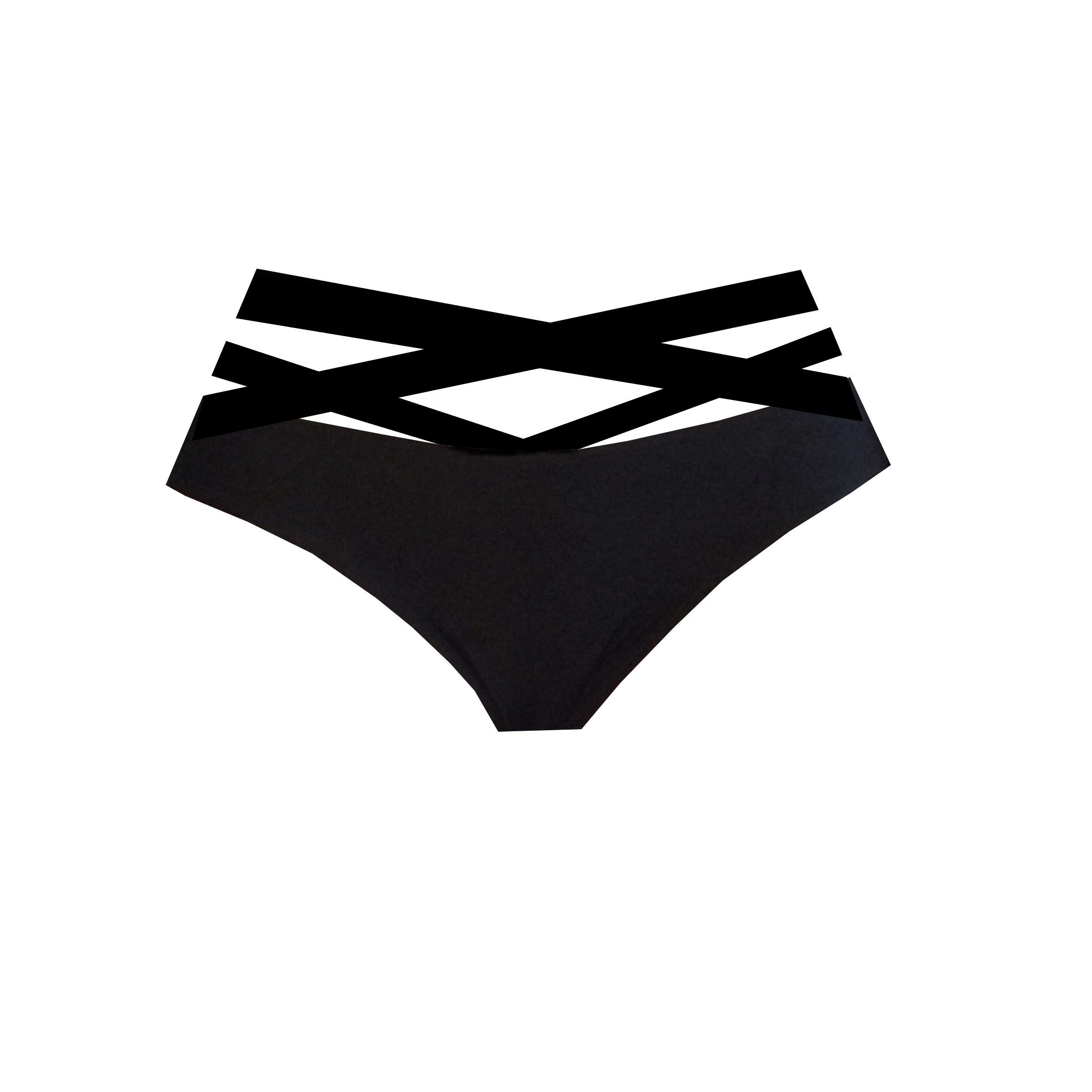 High Waist Criss Cross pole shorts with scrunch bum BB20XX