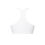 Thumbnail: Rhapso Designs White High Neck Sports Crop Top back view