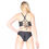 Thumbnail: Rhapso Designs Wrap Lace Up Bikini set back view