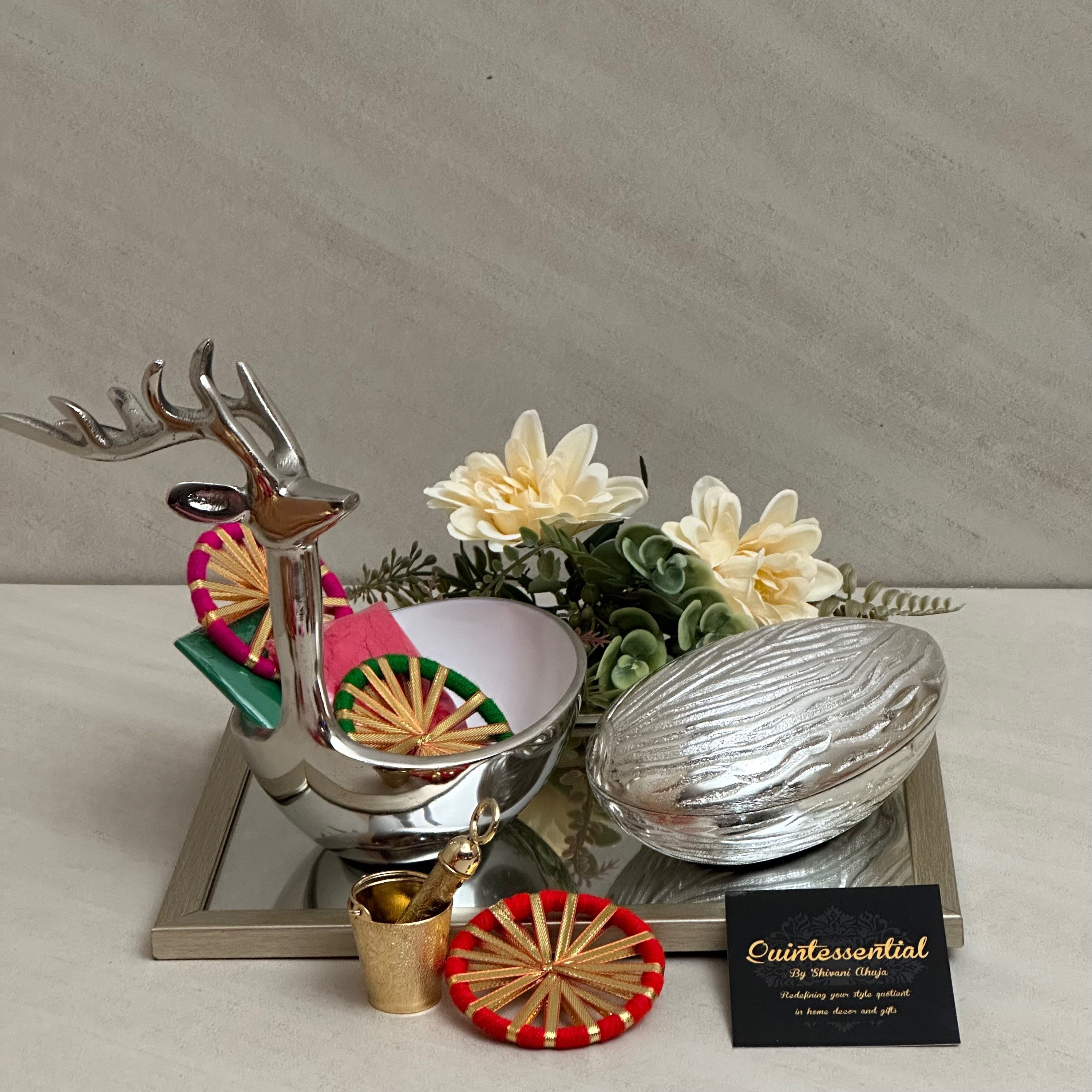 Compact festive platter