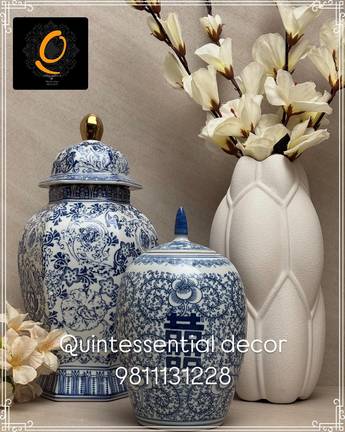 Chinese Ginger Jar Small