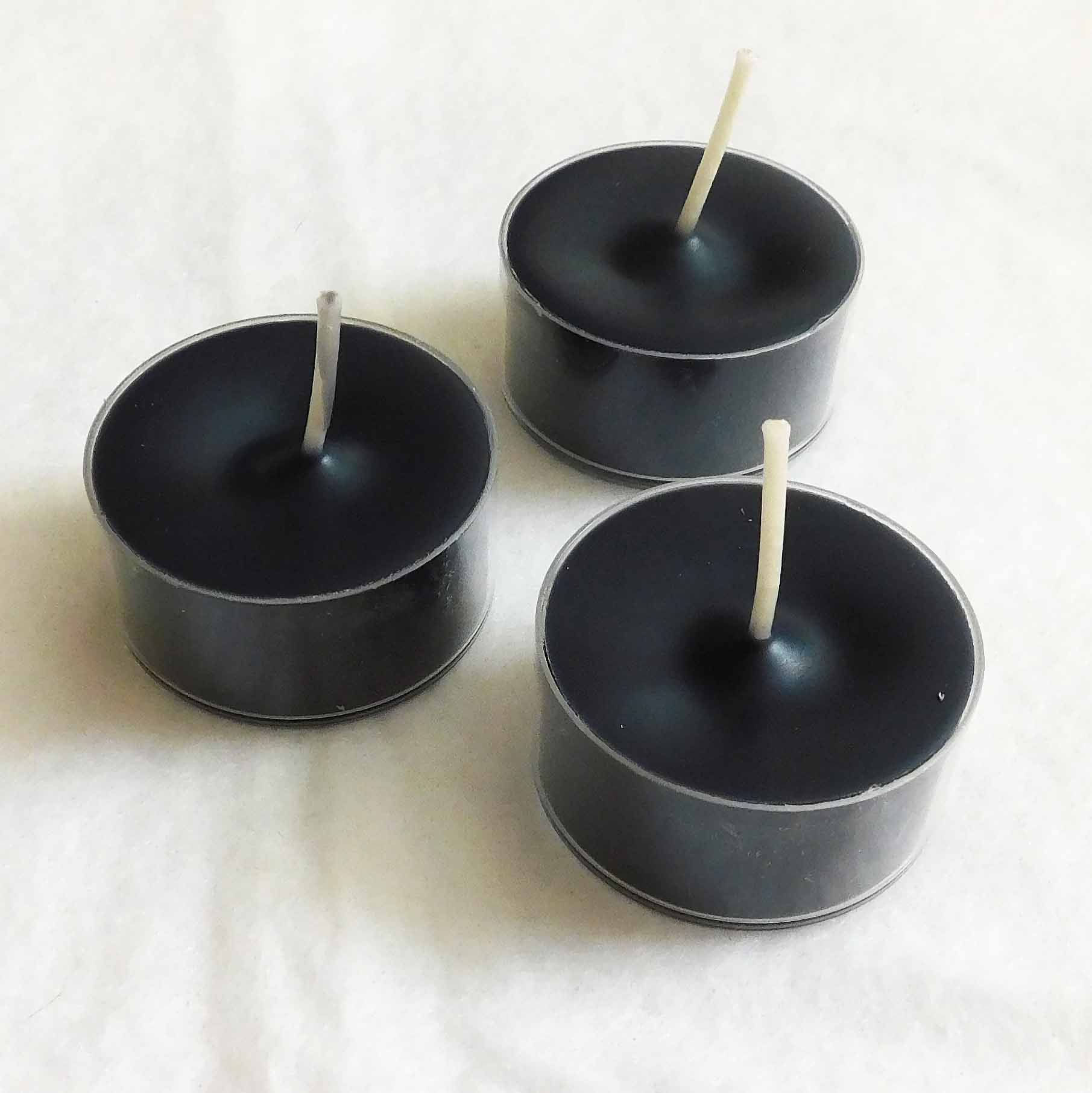 Black Tealights