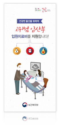 리플렛_보건부_고위험임산부표지