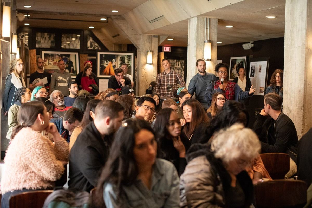 A White Ribbon USA community workshop in session