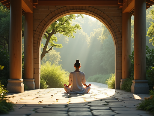 An inviting space for meditation and mindfulness.