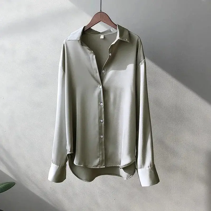 Thumbnail: 2025Spring Shirt and Blouses New Sweater Cardigans Woman Top Knitted Korean Long