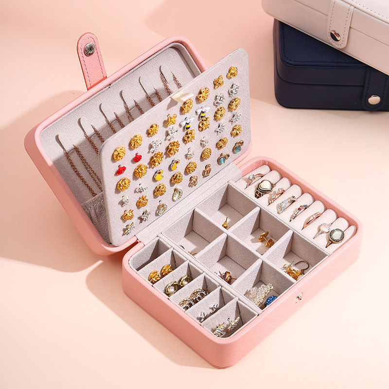 Leather Jewelry Box Organizer Jewelry Display Jewelry Boxes and Packaging Ring