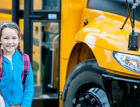 Children Arriving at School