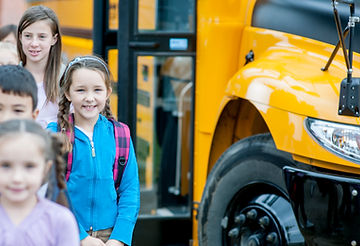 Children Arriving at School