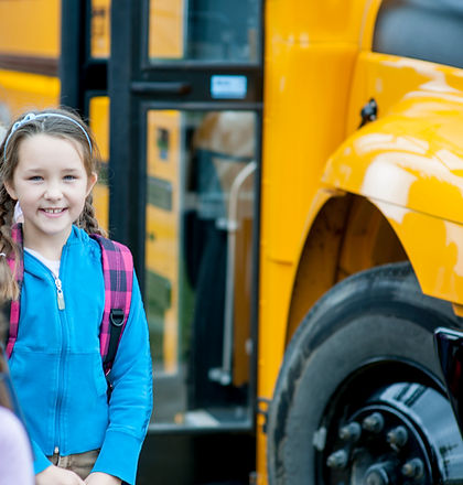 Children Arriving at School