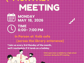 PFC Monthly Meeting May 18, 2026
