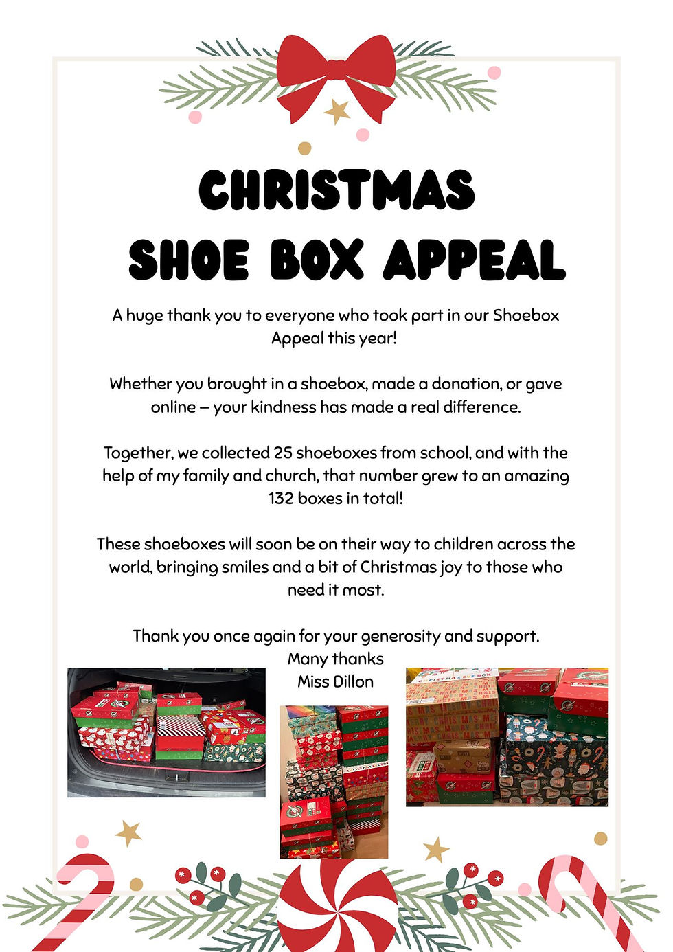 Christmas Shoe Box Appeal