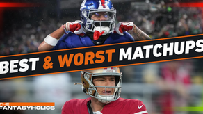 Best/Worst Matchups - 2025 Week 8