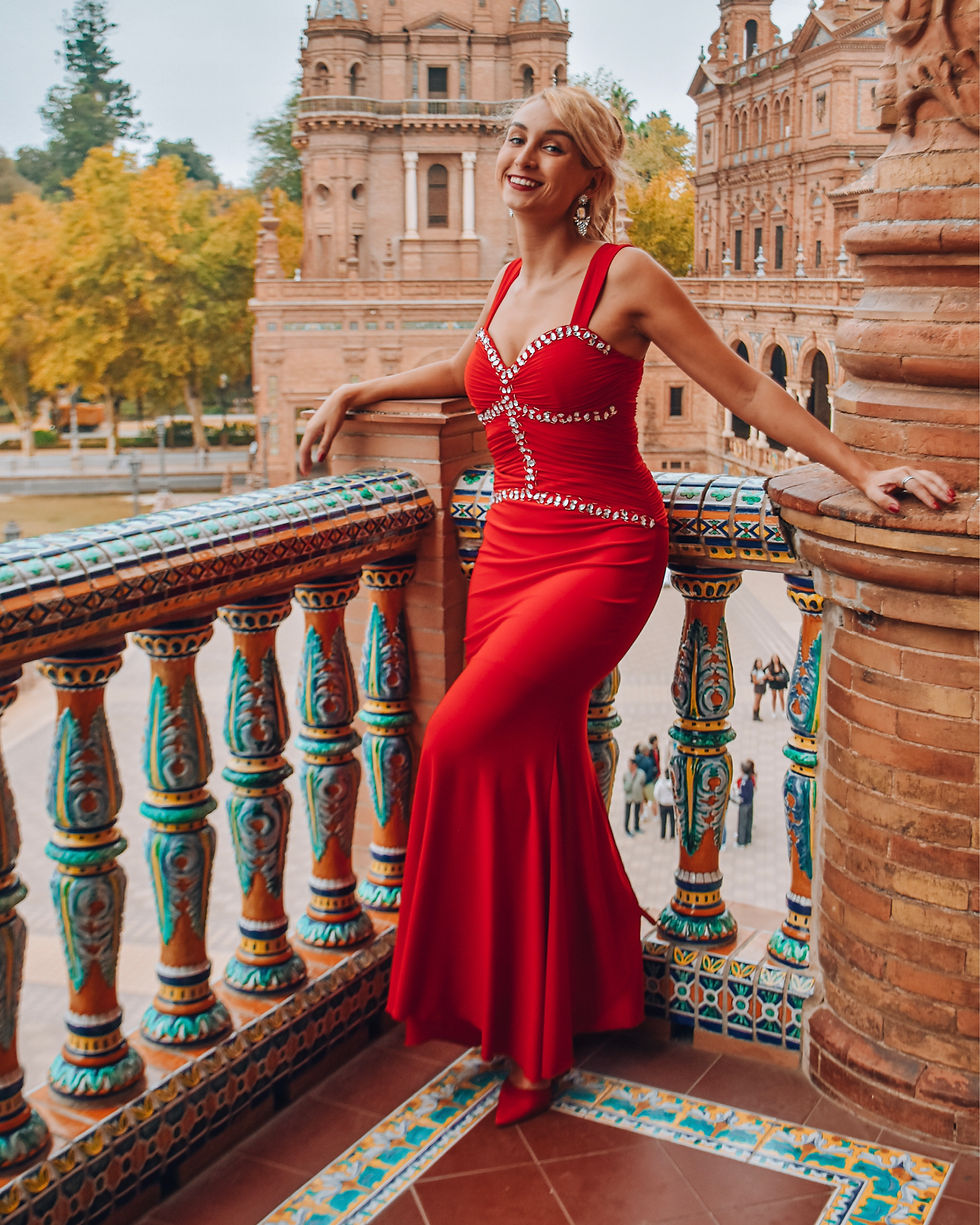 Miniatura: Vestido Andaluzia