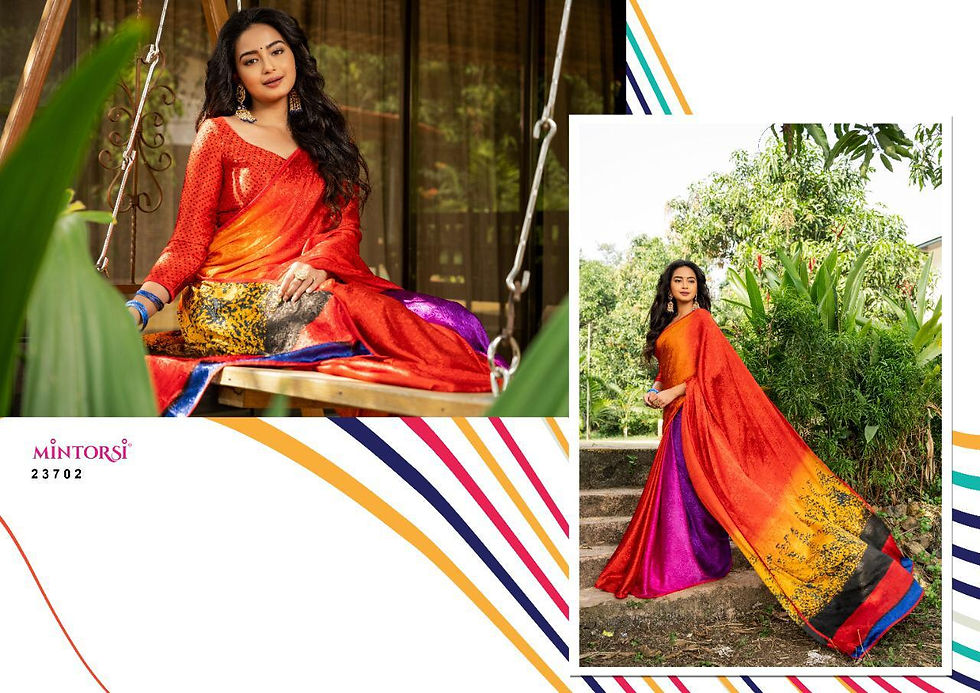 Thumbnail: MINTORSI Designer sarees