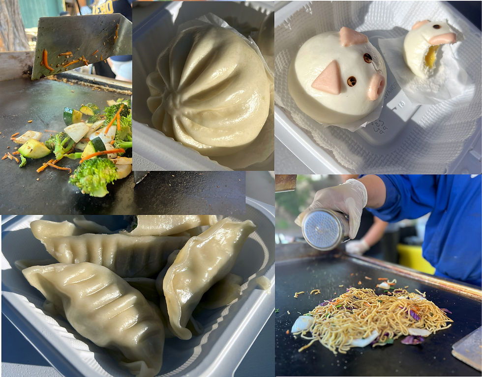 Asian foods at Taste of the Peaks