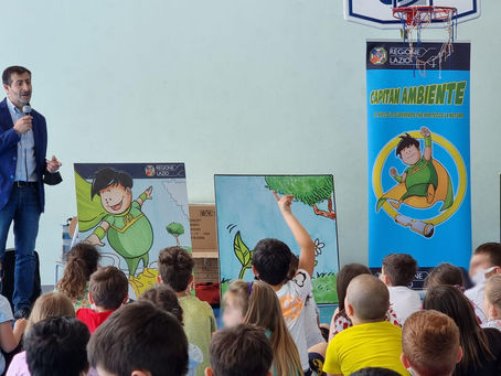 REGIONE: “CAPITAN AMBIENTE” RITORNA NELLE SCUOLE PRIMARIE