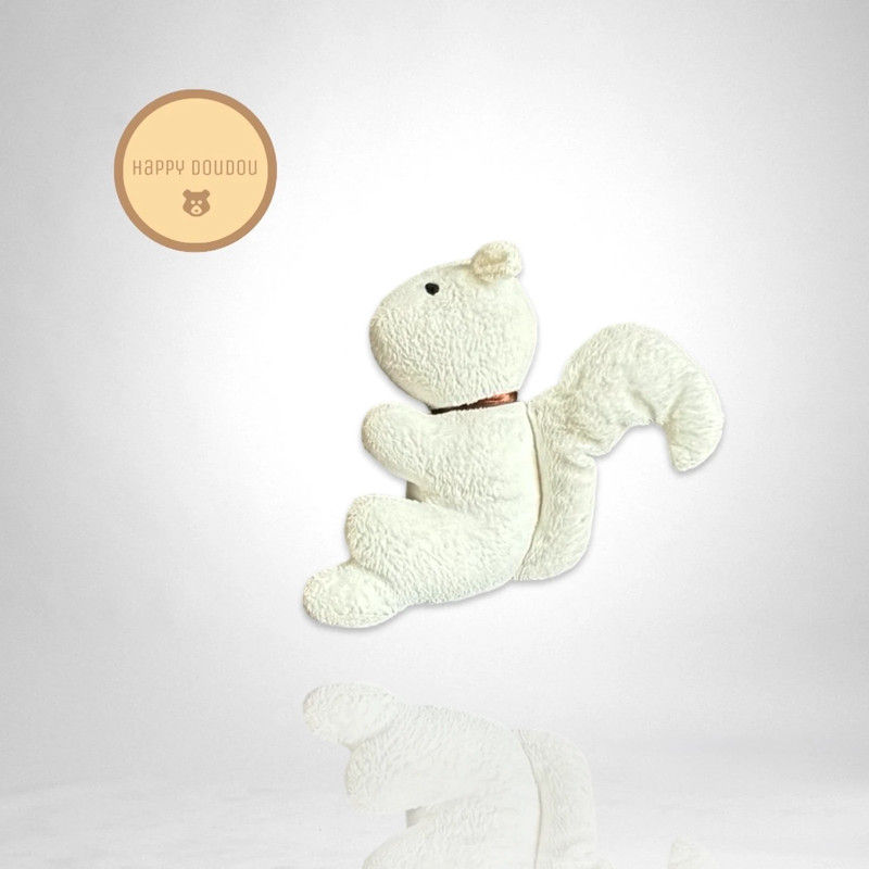 Miniature : Peluche Ecureuil blanc Yves Rocher
