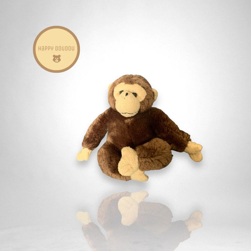 Peluche doudou Singe marron Suma Ravensden