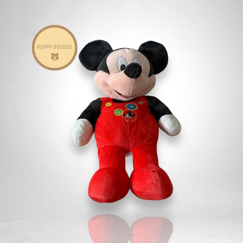 Miniature : Peluche XL Mickey Pyjama Rouge Disney