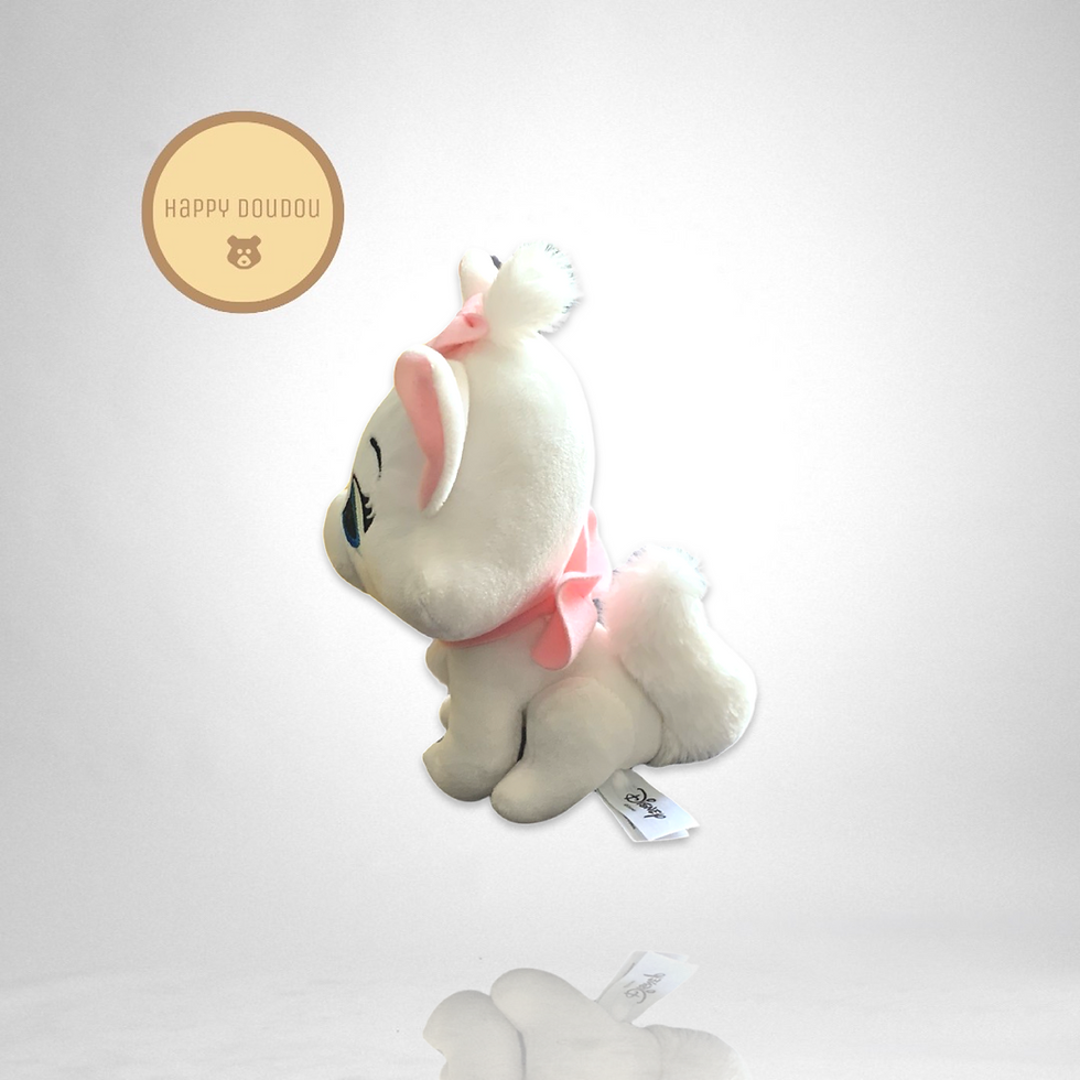 Miniature : Peluche chat blanc aristochat Marie Disney