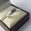 Thumbnail: Tanzanite and White Zircon Sterling Silver ring
