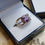 Thumbnail: Amethyst and Garnet Sterling Silver ring