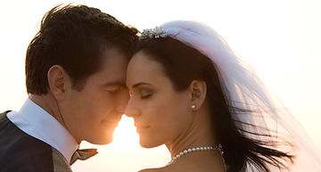 a couple getting married