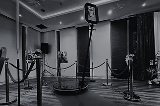 Interactive photobooth experience with guests at a corporate event