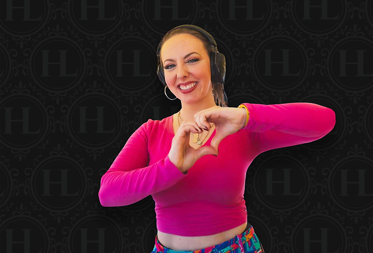 Flavia – stylish event DJ in Toronto performing at a luxury celebration