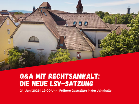 Fragen rund um die neue Satzung?