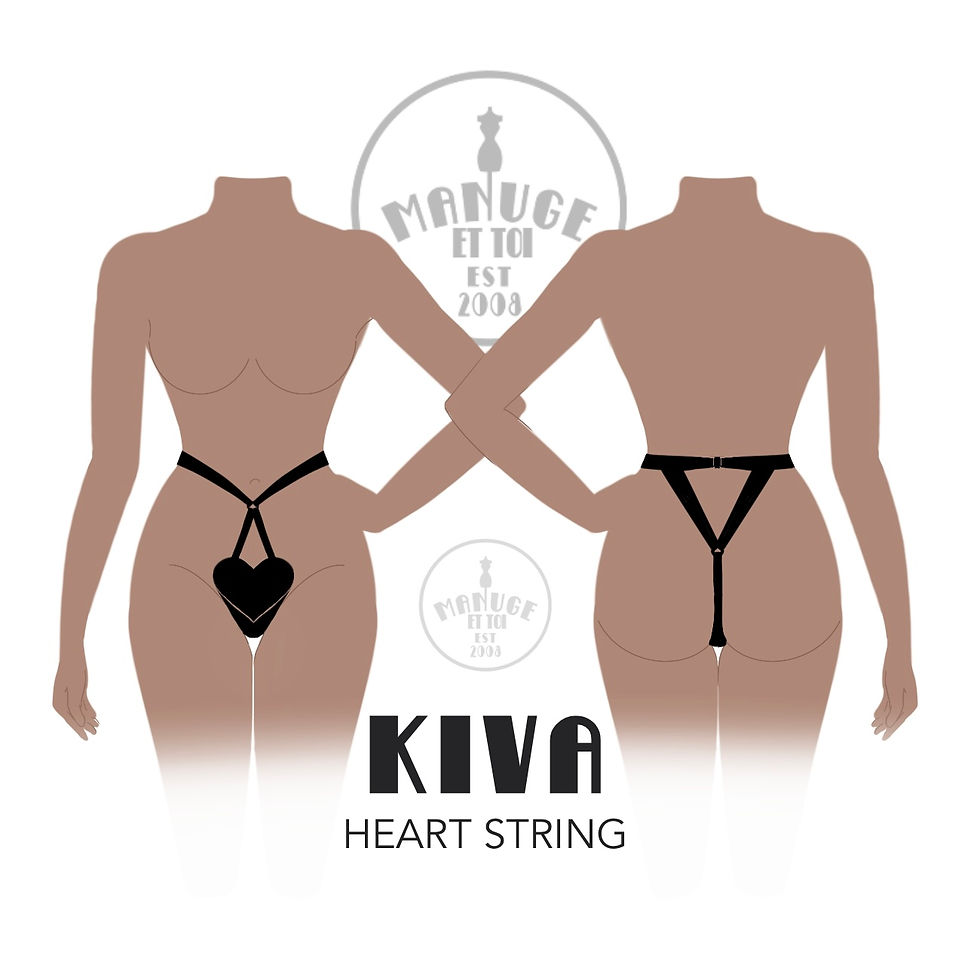 Miniature : KIVA G-String with Grad Straps