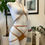 Miniature : Tan Lillie G Harness with Wide Straps Front View