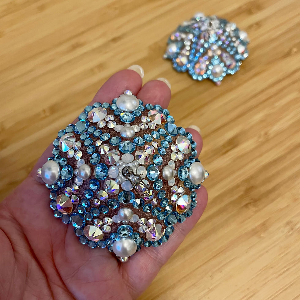 Thumbnail: Light Blue Suzette Skyscraper Pasties