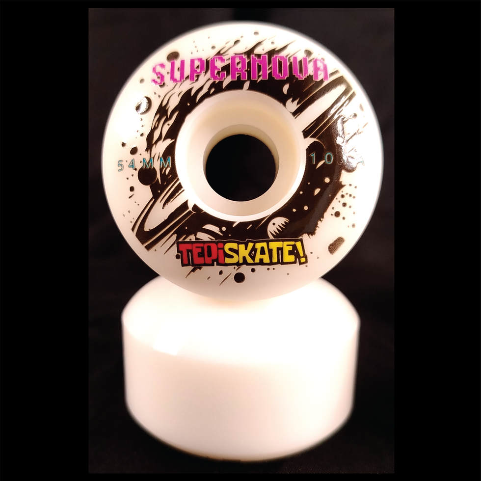 Thumbnail: TEPiSKATE! Supernova 54mm 101A Freestyle Wheels