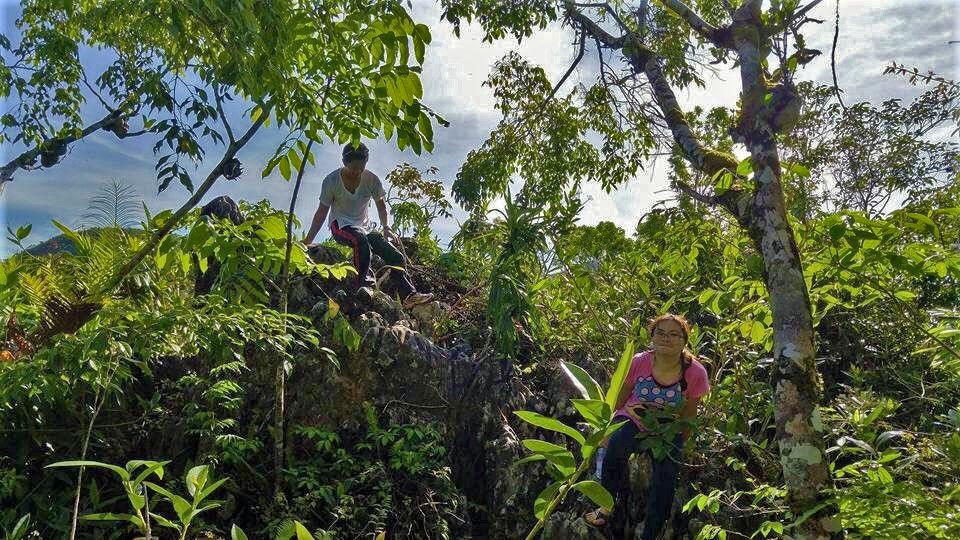 Not an easy way down as well!