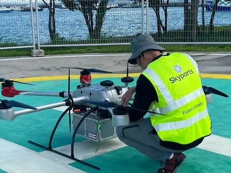 News: Cash-to-Master drone deliveries hit Singapore's busy shores