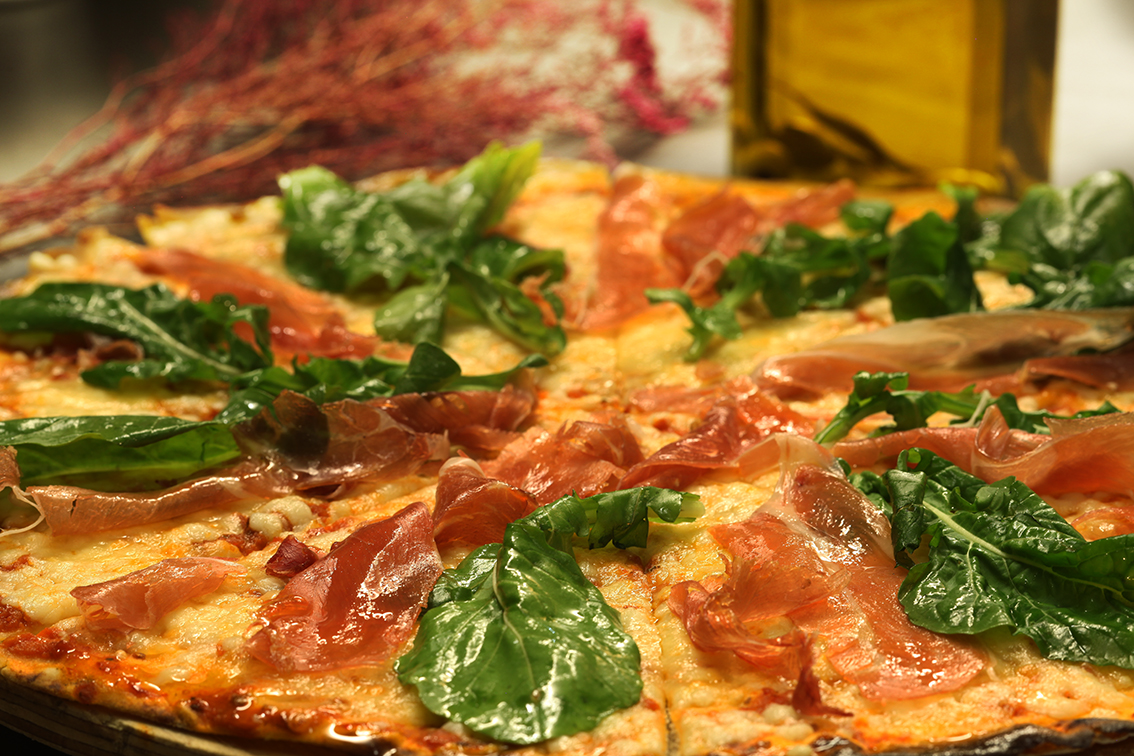 Arranged Food and Objects