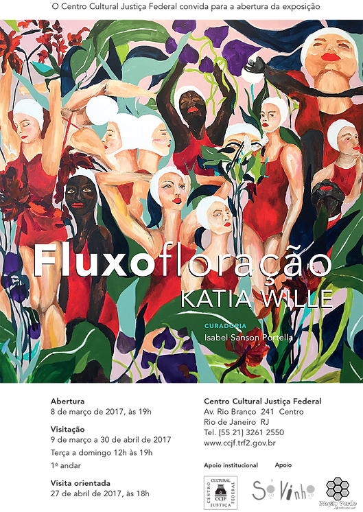Fluxofloração - CCJF Centro Cultural Justiça Federal - Rio de Janeiro