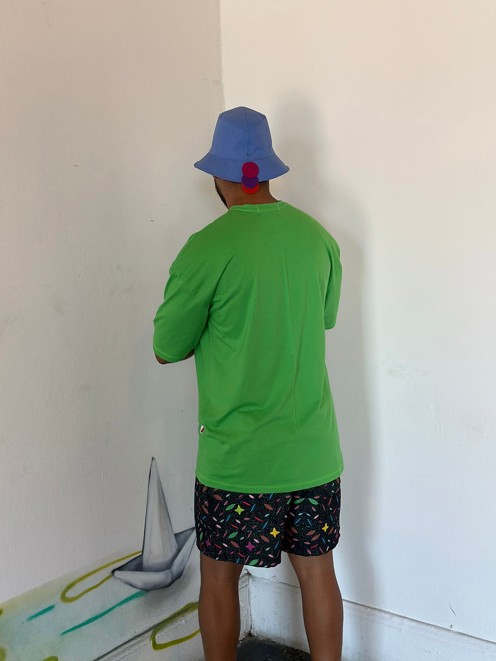 Miniatura: CAMISETA VERDE "E" BIARITZZZ
