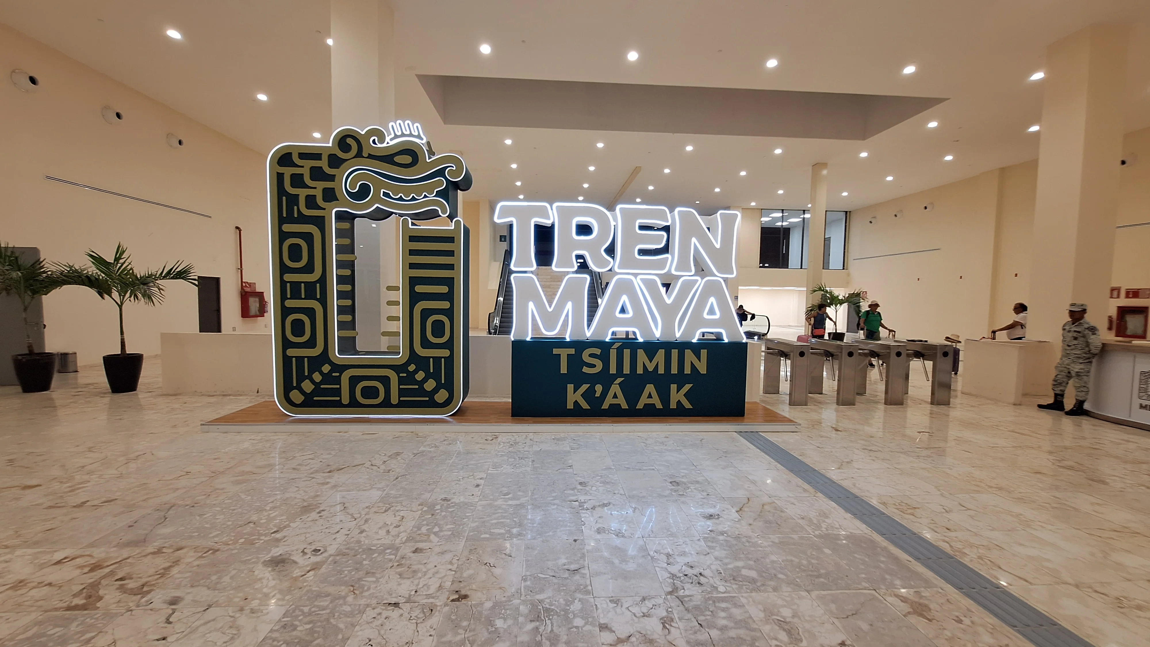 Merida Teya, Maya Train Station