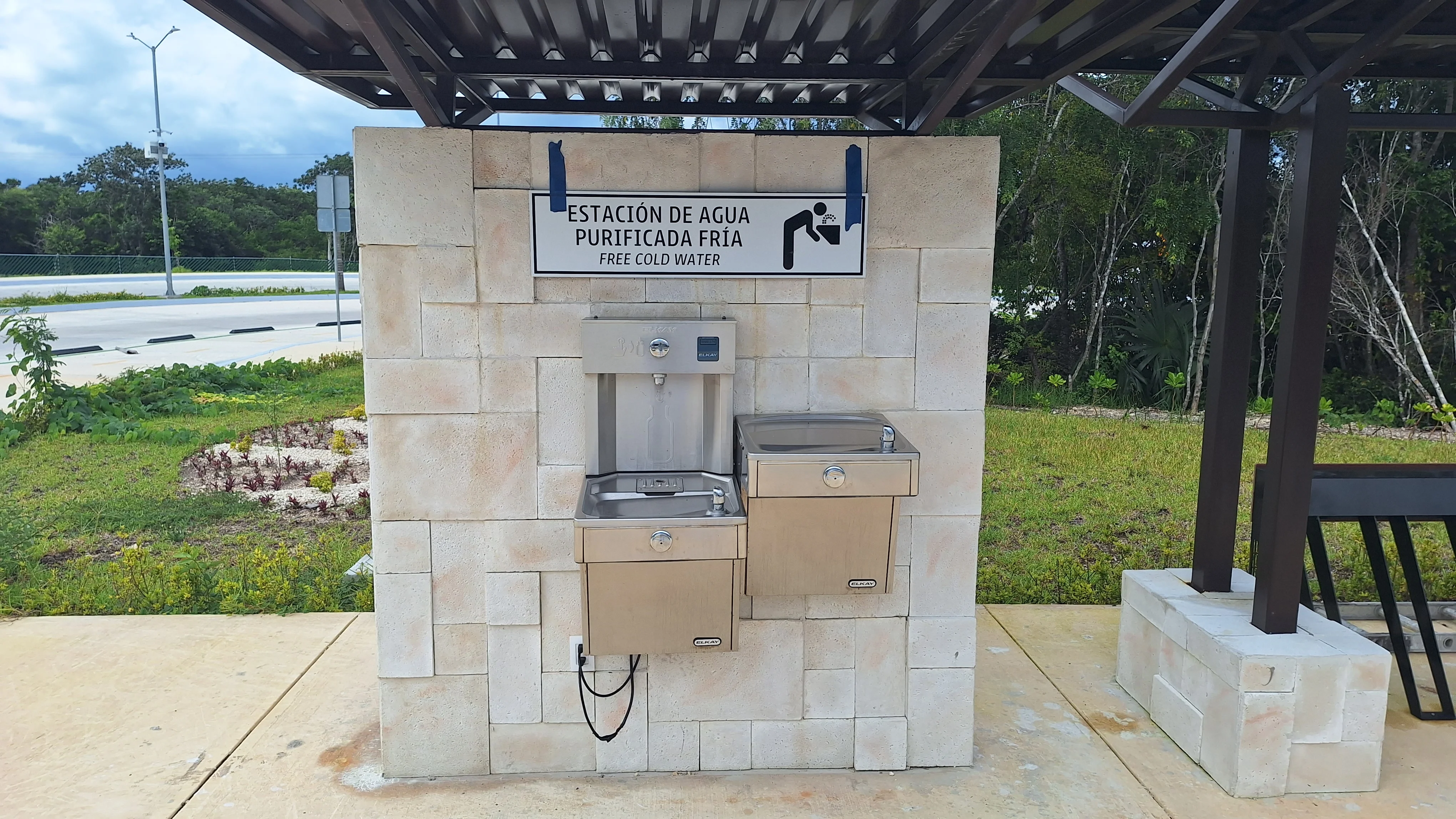 The Maya Train Station in Puerto Morelos