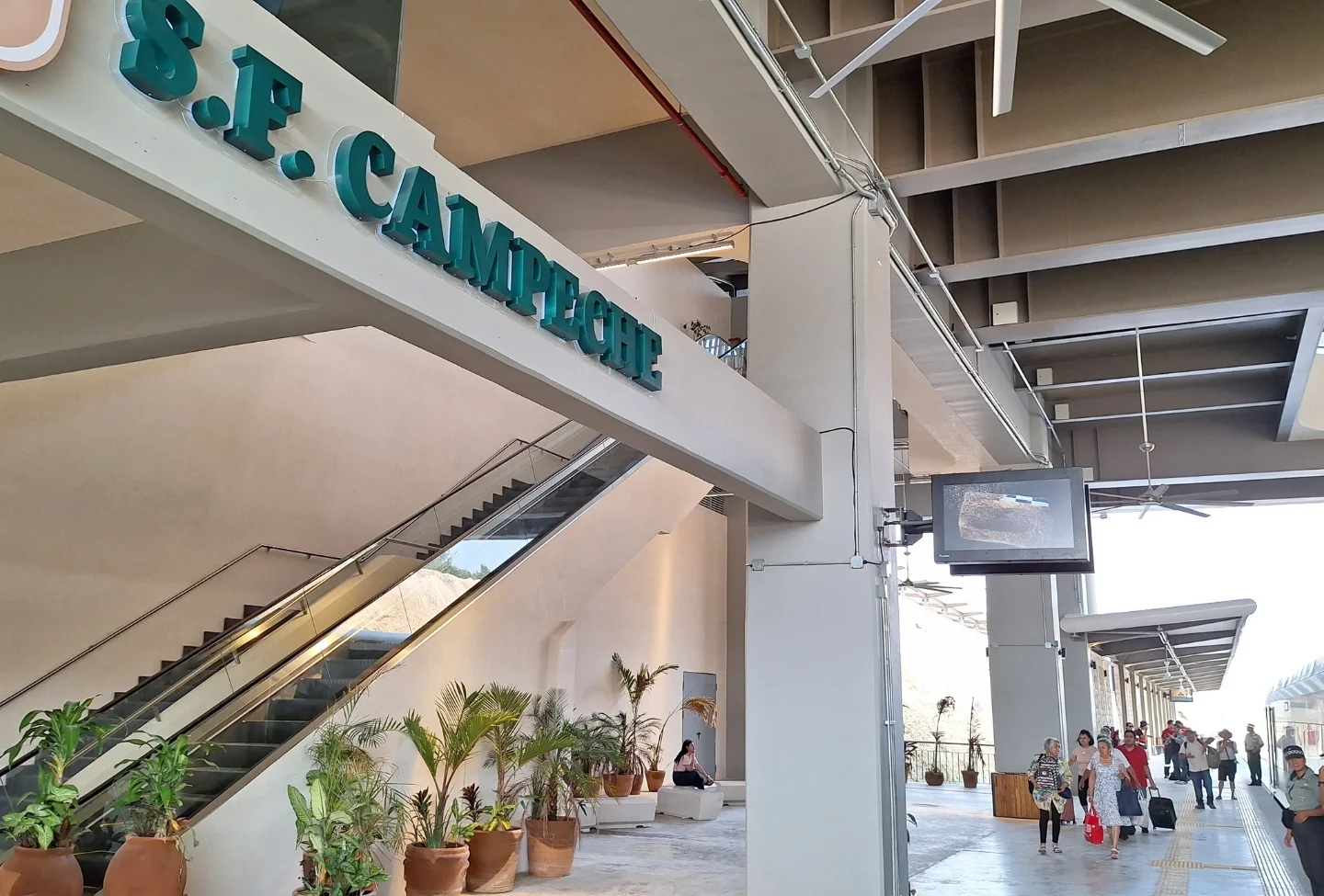 Campeche's Train Maya Station