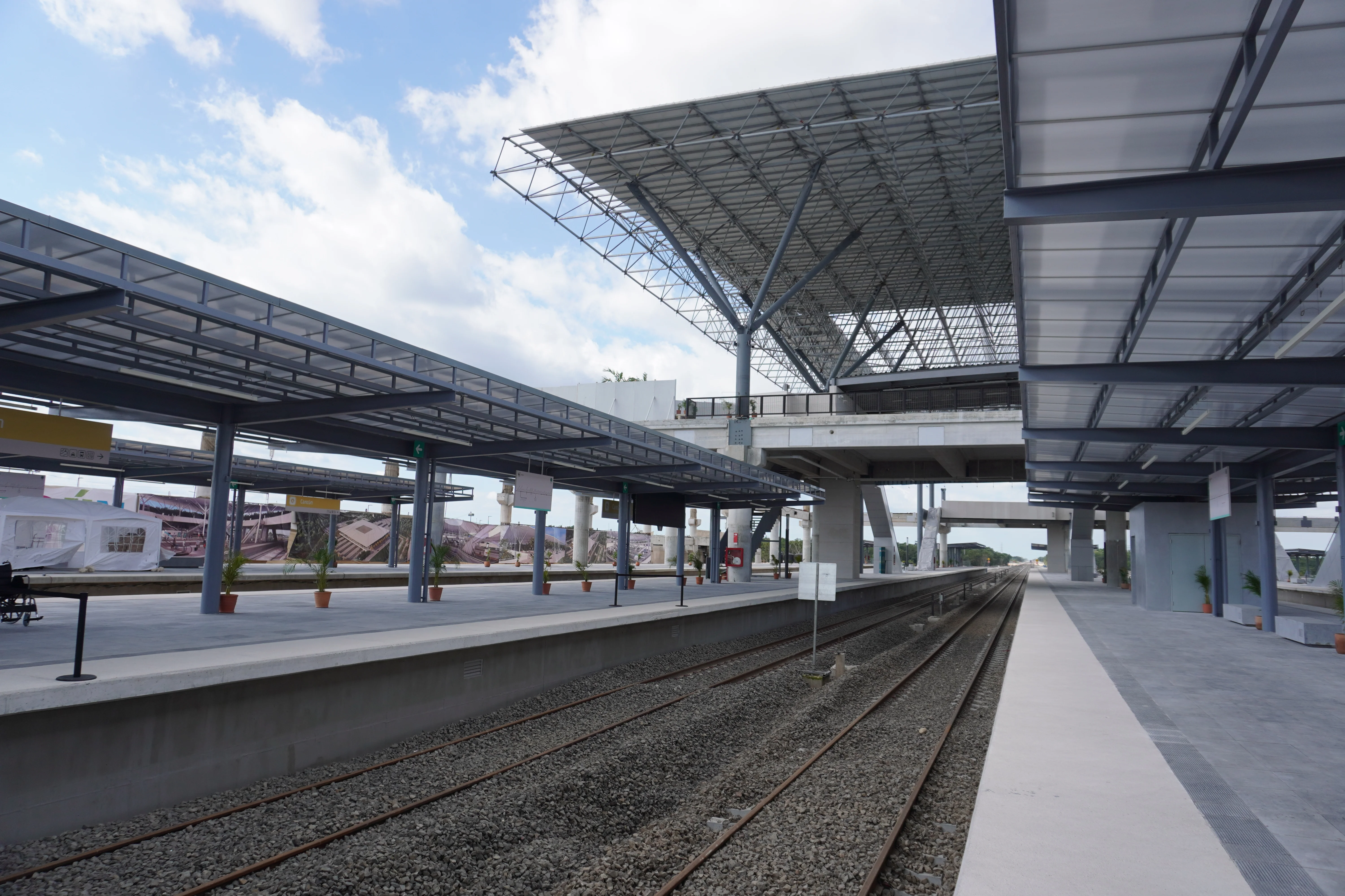 Anden del Tren Maya