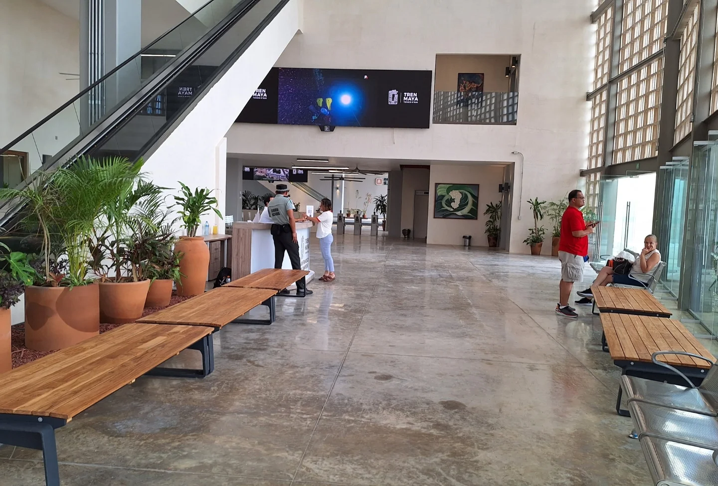 La Estación del Tren Maya de San Francisco Campeche.