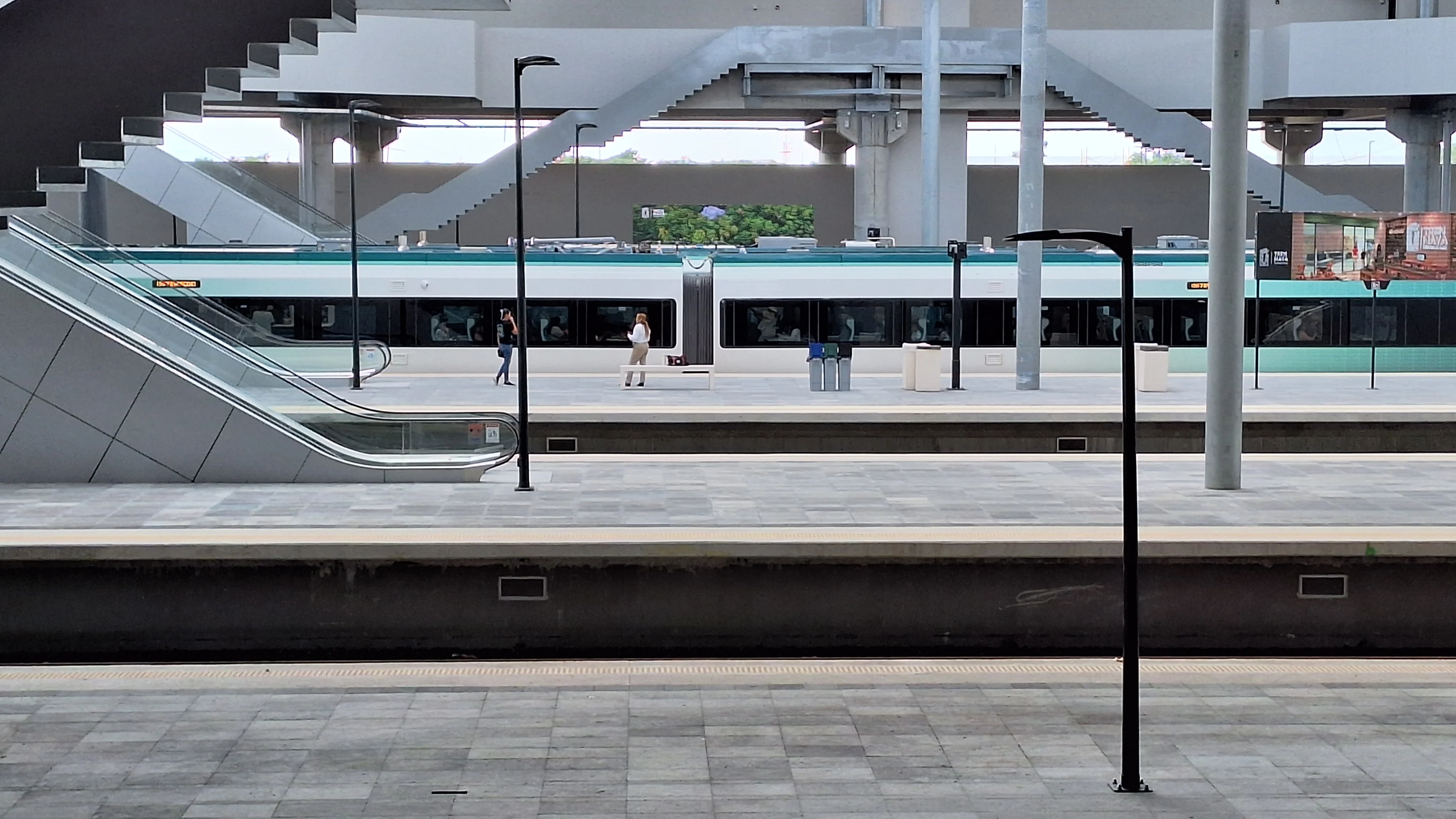 The Maya Train Station in Puerto Morelos