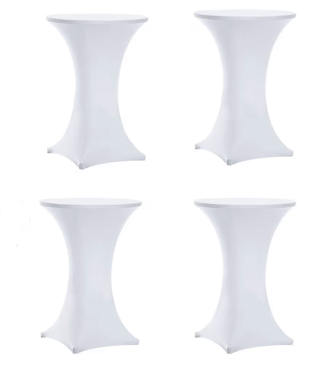 Cocktail Table w/ Spandex Linen