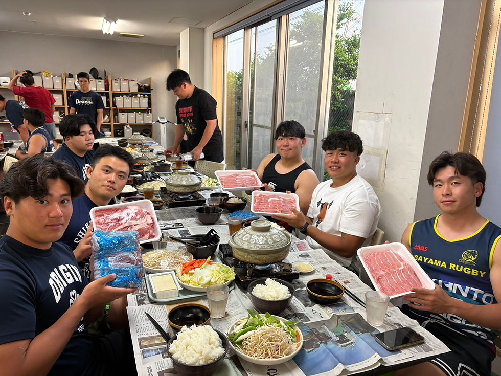 【ご寄附による寮鍋会を開催いたしました】