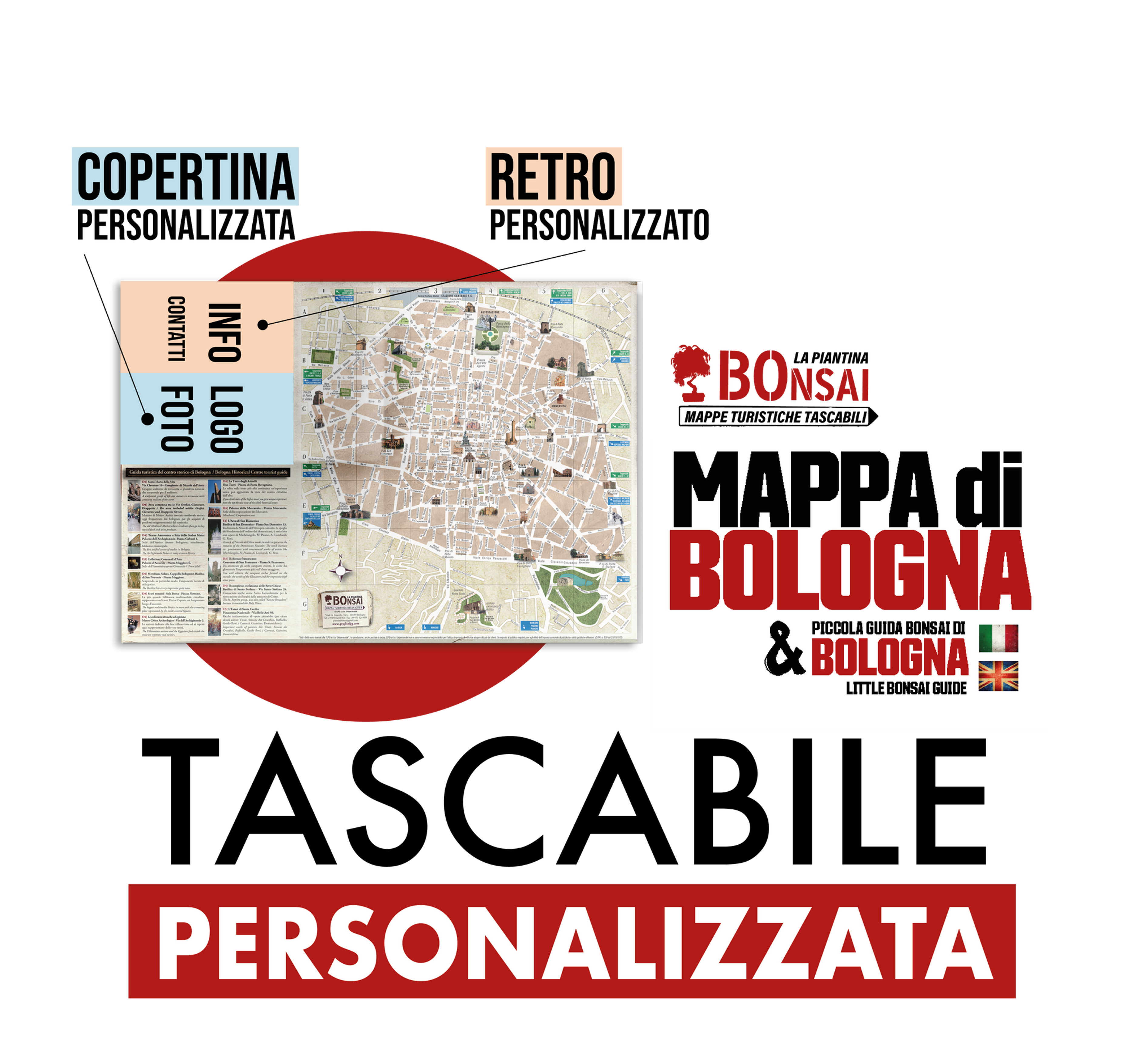 Mappa Tascabile Personalizzata